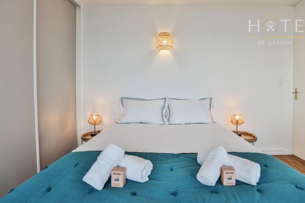 Appartement Central, Vue Mer Epoustouflante. Les Sables-dʼOlonne Eksteriør bilde