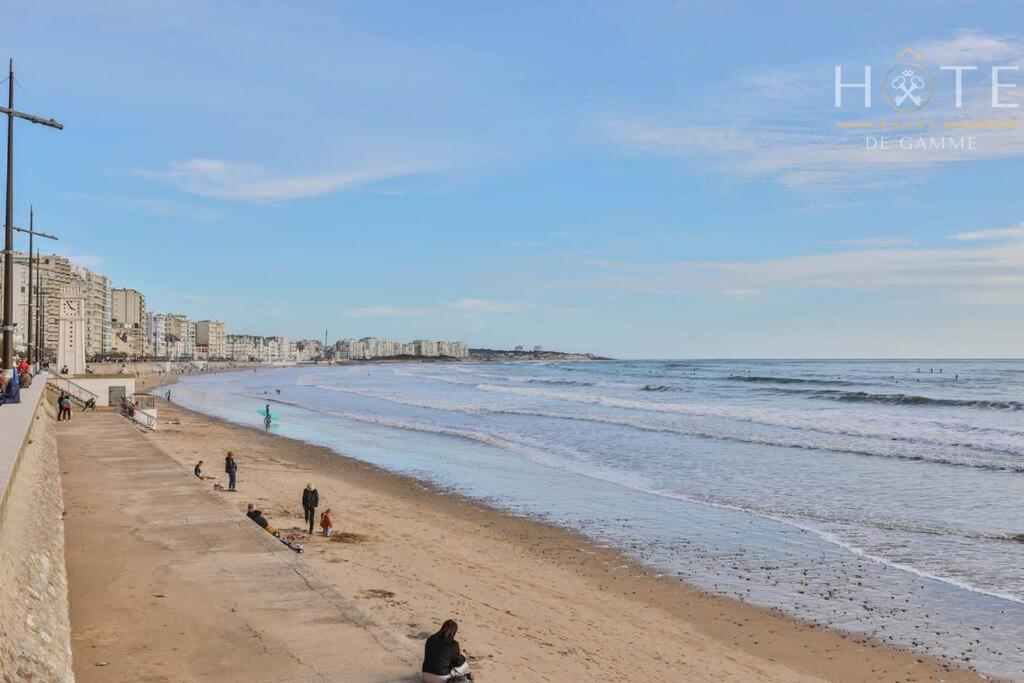 Appartement Central, Vue Mer Epoustouflante. Les Sables-dʼOlonne Eksteriør bilde